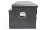 Dee Zee Tool Box, Red Label, Black Textured Powder Coated Aluminum, 46.5 in Length x 19 in Width x 16 in Height - DZ8546TB