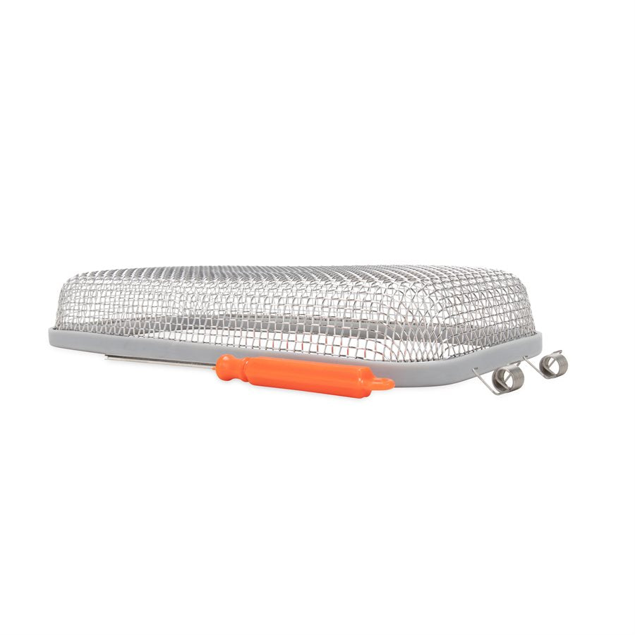 Camco Bug Screen - RV Appliance, 7-1/2 in Length x 4-1/8 in Width x 1-5/16 in Depth, Stainless Steel, Model FUR100 - 42140