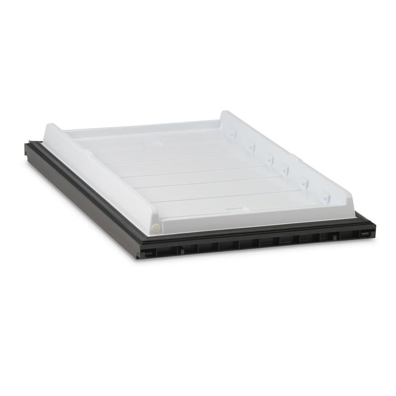 Dometic Refrigerator Door, Replacement For Dometic DM2672/DM2682/DM2683 Series Refrigerator, Black Trim - 3316889.900