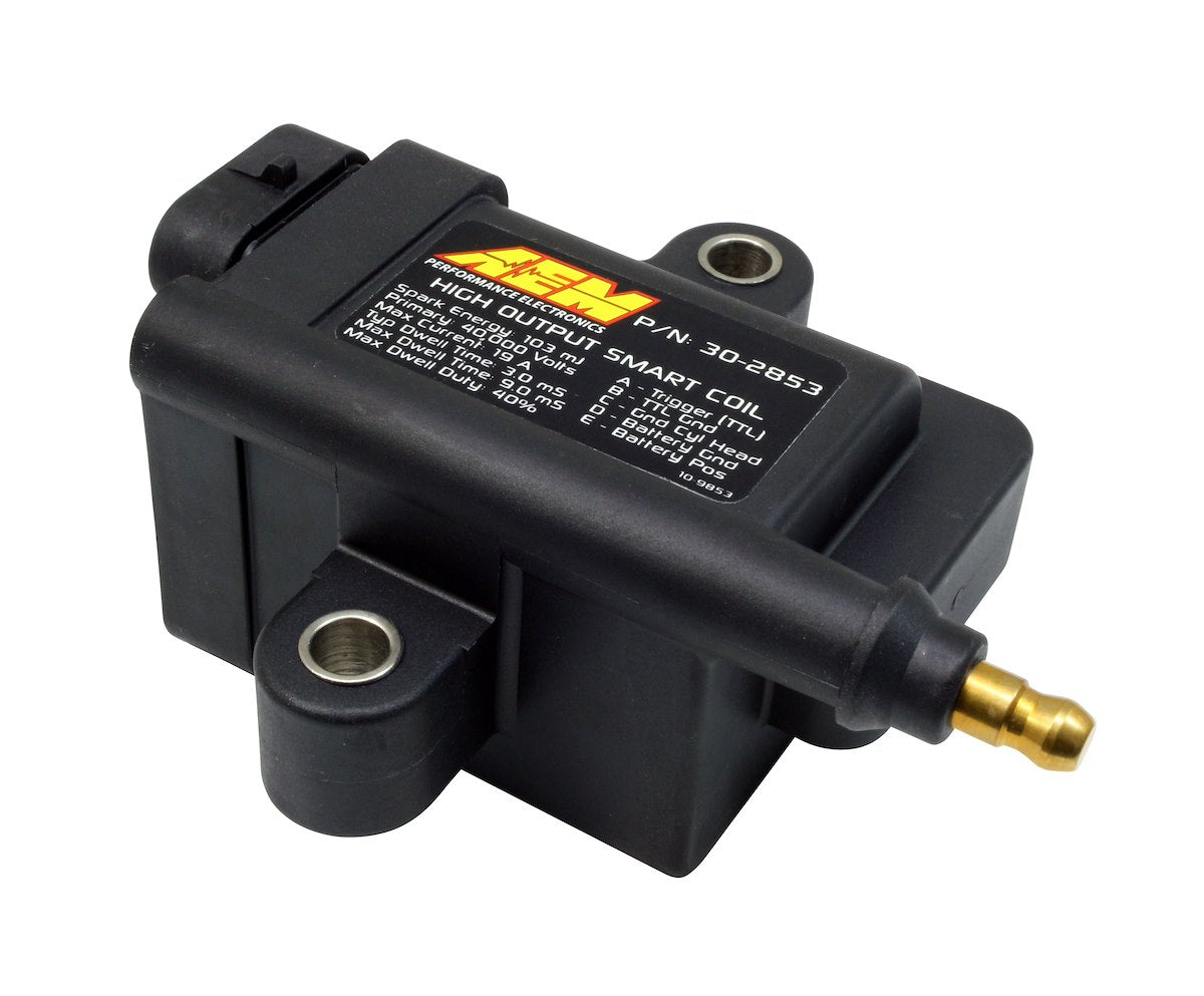 AEM Electronics Ignition Coil, 40000 V, Black - 30-2853