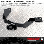Husky Towing Trailer Hitch Rear, 2 in Receiver, 4000 lb Weight Carrying Capacity/600 lb Tongue Weight - 69672C