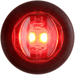Optronics Clearance Light, MCL11 Series, LED, 3/4 in Round - MCL11RKB