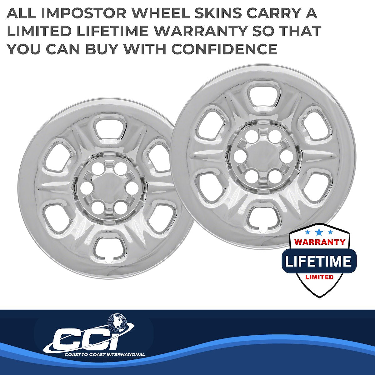 Coast2Coast Wheel Skins & Styled Wheel Covers IWCIMP69X product image 3