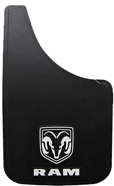 Plasticolor Mud Flap, Easy-Fit Series, Black, Set Of 2 - 000541R01