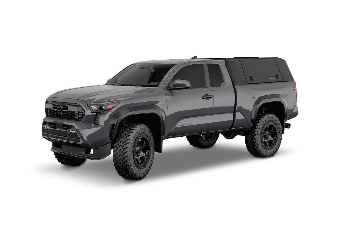 SmartCap Truck Cap, Holds Up To 330 lb When Moving And 770 lb When Parked, Matte Black, Stainless Steel - ED1313-MB