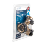 Camco Fresh Water Fill Hose Shut Off Valve, Brass, Complies With CA and VT Regulations For Brass Content - 20123