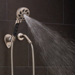 Oxygenics/ ETL Shower Head, Hand Held With 72 in Hose, With 5 Function Spray Settings, 3-3/4 in Outer Diameter - 92489
