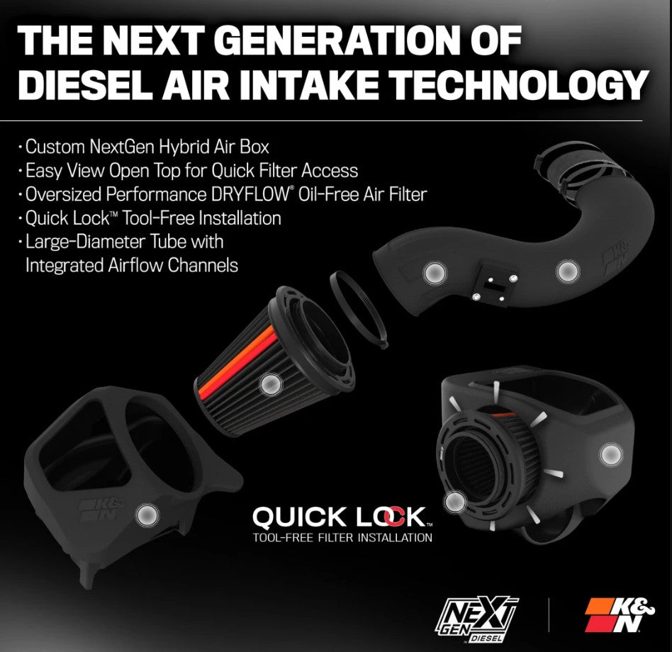 K&N Air Cleaner Assemblies and Air Intake Kits 50-2600D product image 15