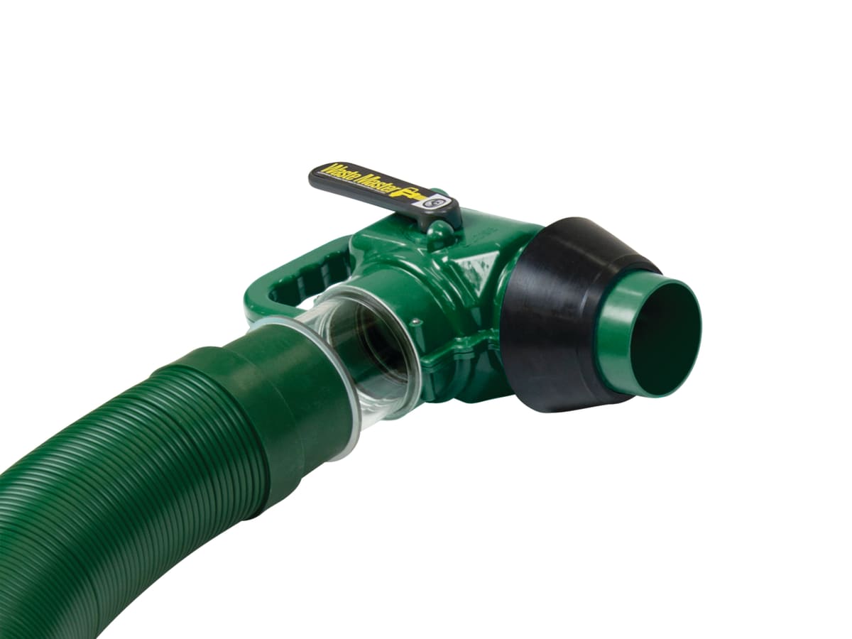 Lippert Sewer Hose, 20 ft Extended Length, 5 ft Compressed Length, 3 in Diameter - 359724