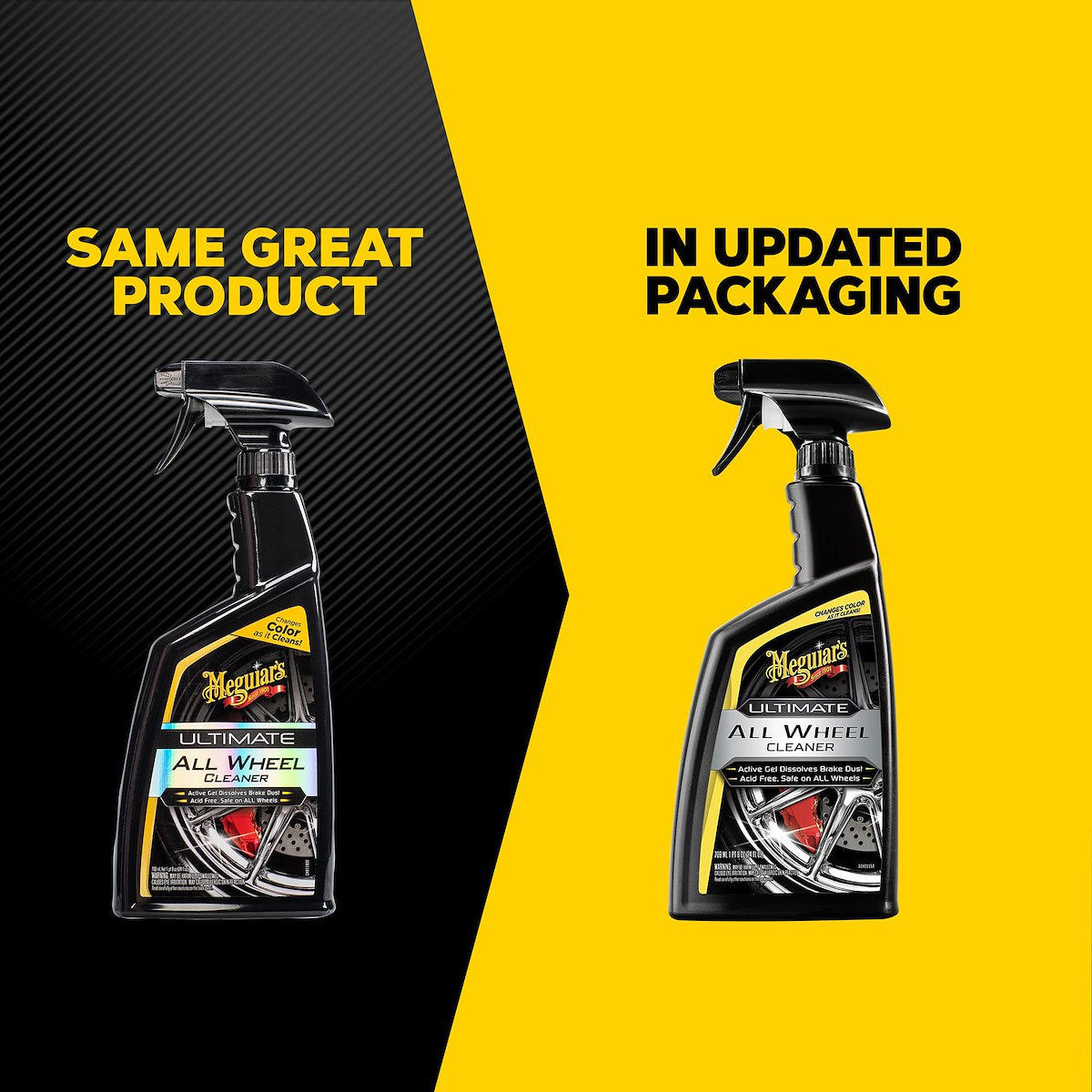 Meguiars Wheel Cleaner, 24 oz Spray Bottle - G180124