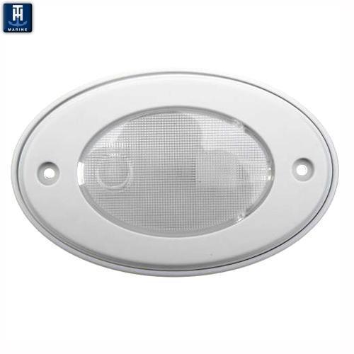 T-H Marine Boat Deck Light, 5 Watt, 12 V, White Incandescent - OCL-2K-DP