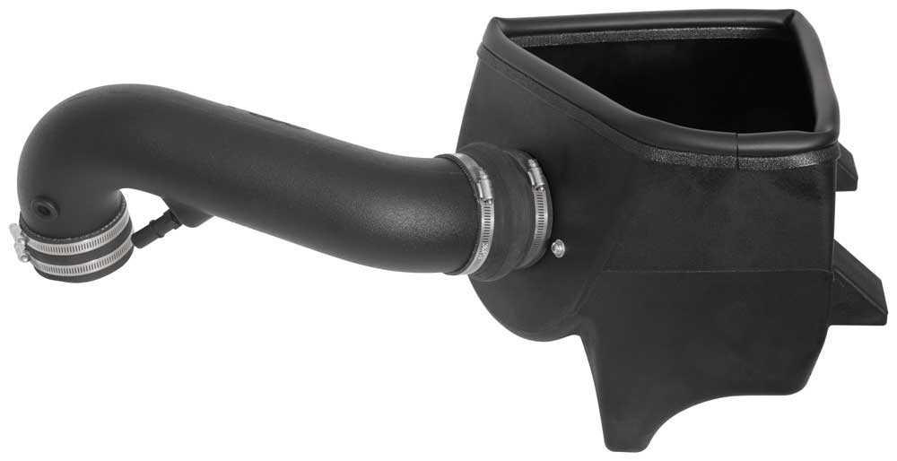 K&N Cold Air Intake, 63 Series AirCharger, Black Polyethylene Tube, Red Filter - 63-1578