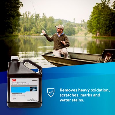3M Rubbing Compound, 1 gal Bottle - 05955