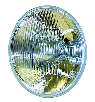 HELLA Headlight Conversion Kit, Replaces Sealed Beam Head Light, 7 in Round, H4 Bulb - 002395991
