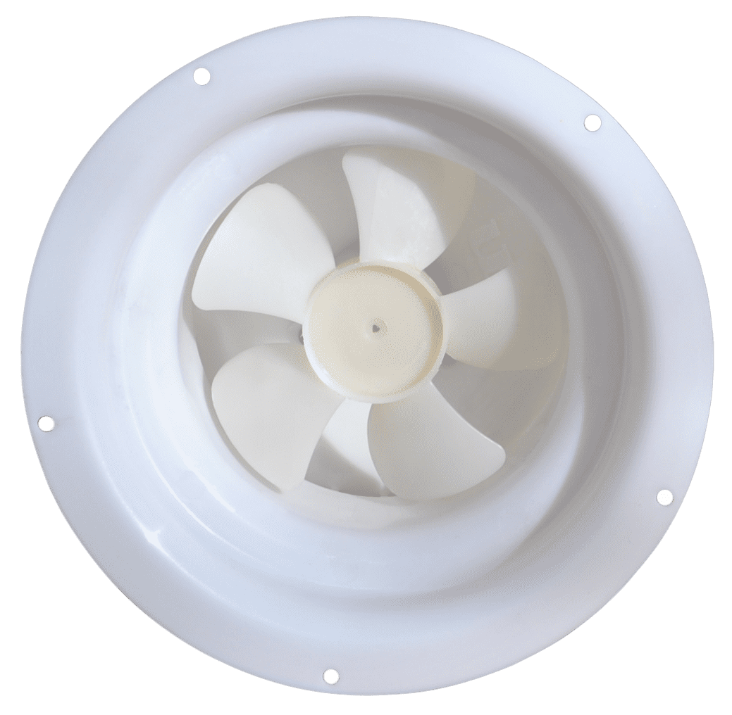 Ultra-Fab Products Sewer Vent, Solar Powered, White - 53-945001