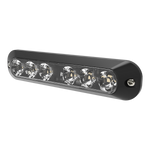 Ecco Electronic Warning Light, ED3705 SERIES, 1.4 in Height x 6.2 in Width x 0.6 in Depth, 6 Directional LEDs - ED3705A
