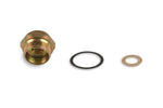 Holley Adapter Fitting, 7/8 in-20 Male Thread to 5/8 in-18 Female Thread, Brass - 26-26