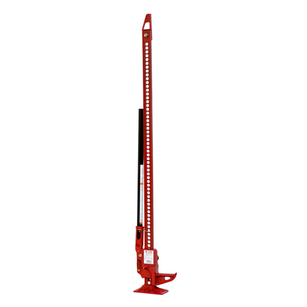 Hi-Lift Jack, 4660 lb Rated Load Capacity, 60 in Height, Black/Red - HL-605PC