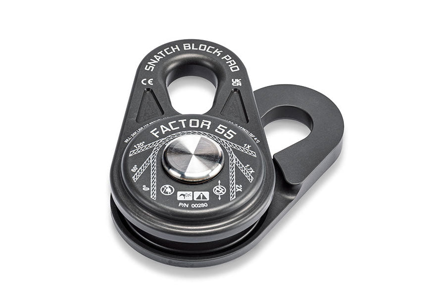 Factor 55 Winch Snatch Block, Aluminum, 51000 lb Minimum Breaking Strength - 00280-06