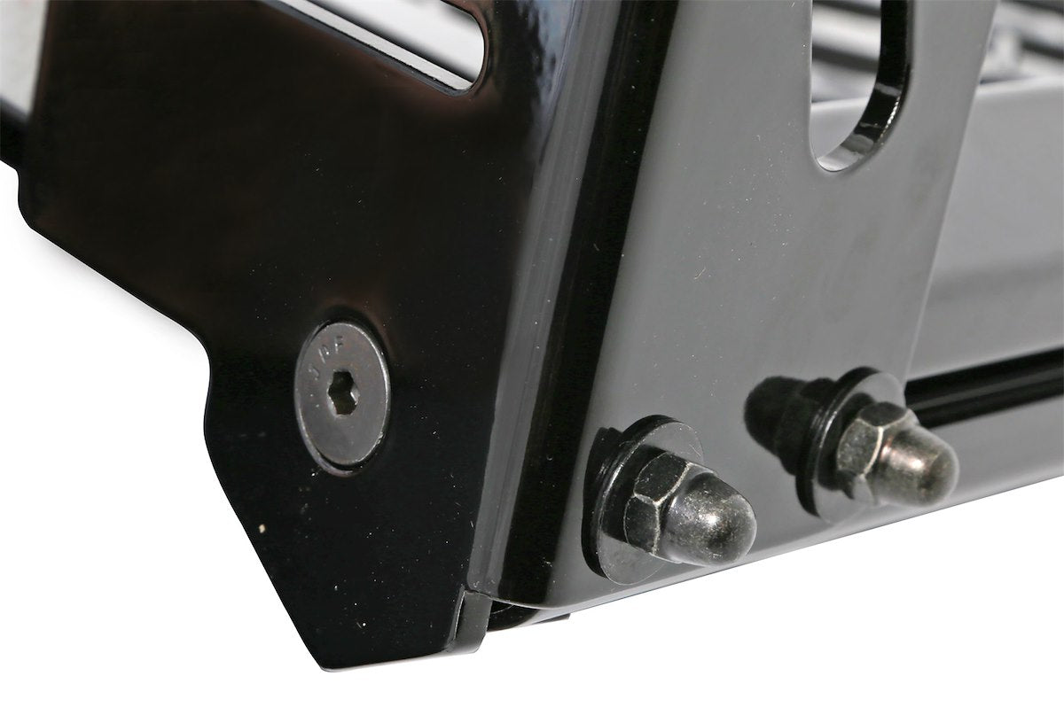 Dee Zee Headache Rack, Black Gloss Powder Coated Aluminum - DZ95058RB