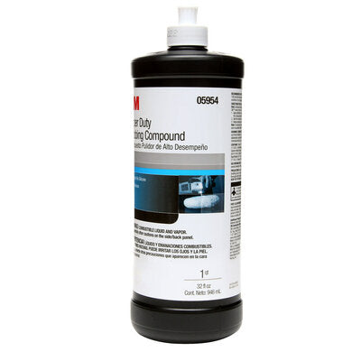 3M Rubbing Compound, 1 qt Bottle - 05954