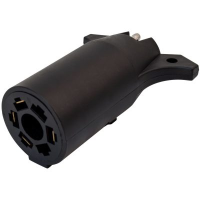 Valterra Trailer Wiring Connector Adapter, 7-Way Pin To 4 Flat - A10-7274