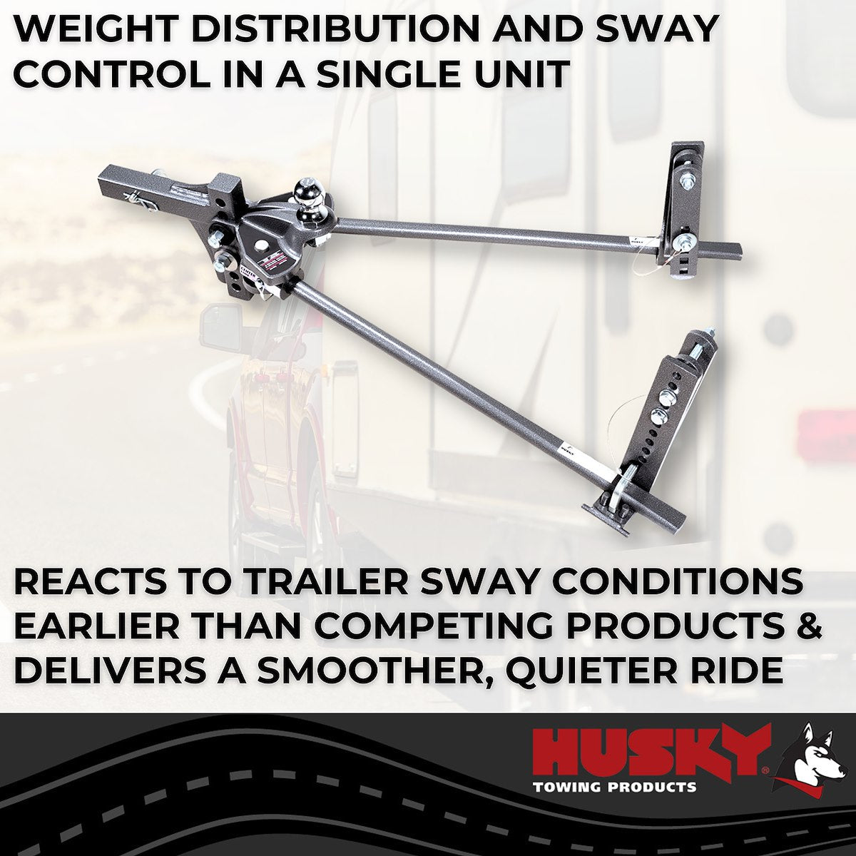 Husky Towing Weight Distribution & Sway Control 33303 product image 4