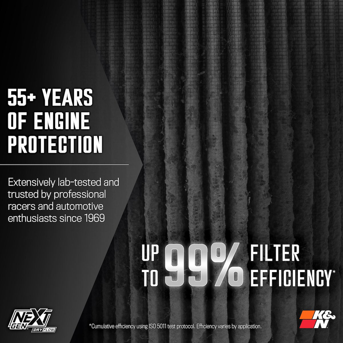 K&N Air Cleaner Assemblies and Air Intake Kits 50-1564D product image 8