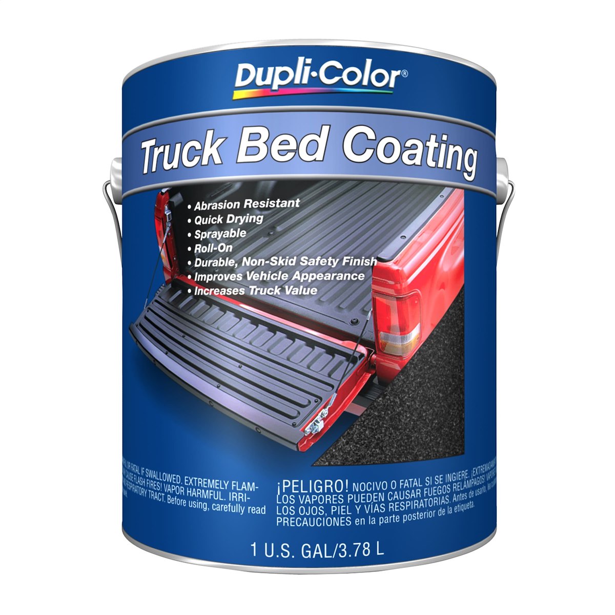 VHT/ Duplicolor Bed Liner, Covers 100 Square ft Area, Black, 1 gal - TRG252