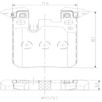 Brembo Brake Pads P06087N product image 7