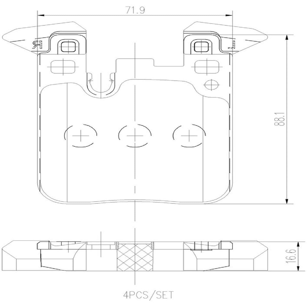 Brembo Brake Pads P06087N product image 7