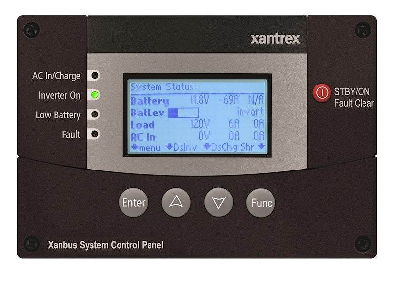 Xantrex Power Inverter Remote Control, Freedom SW Series, For Connecting Freedom SW Series Inverter - 809-0921