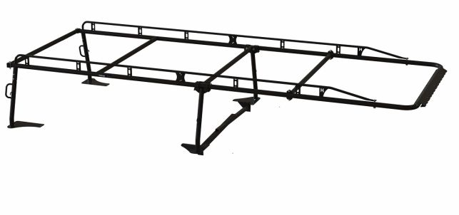 Holman Ladder Rack, 1700 lb Capacity, 24 in Height, Black - 2FCS8C