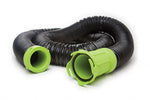 Thetford/ Norcold Sewer Hose, 10 ft Extended Length, 3 in Diameter, Black/Green - 50328