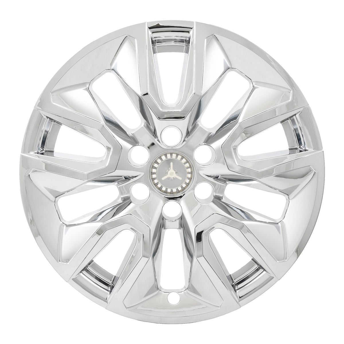 Coast2Coast Wheel Skin, 20 in, 5 Spokes, Chrome, Set Of 4 - IMP454X