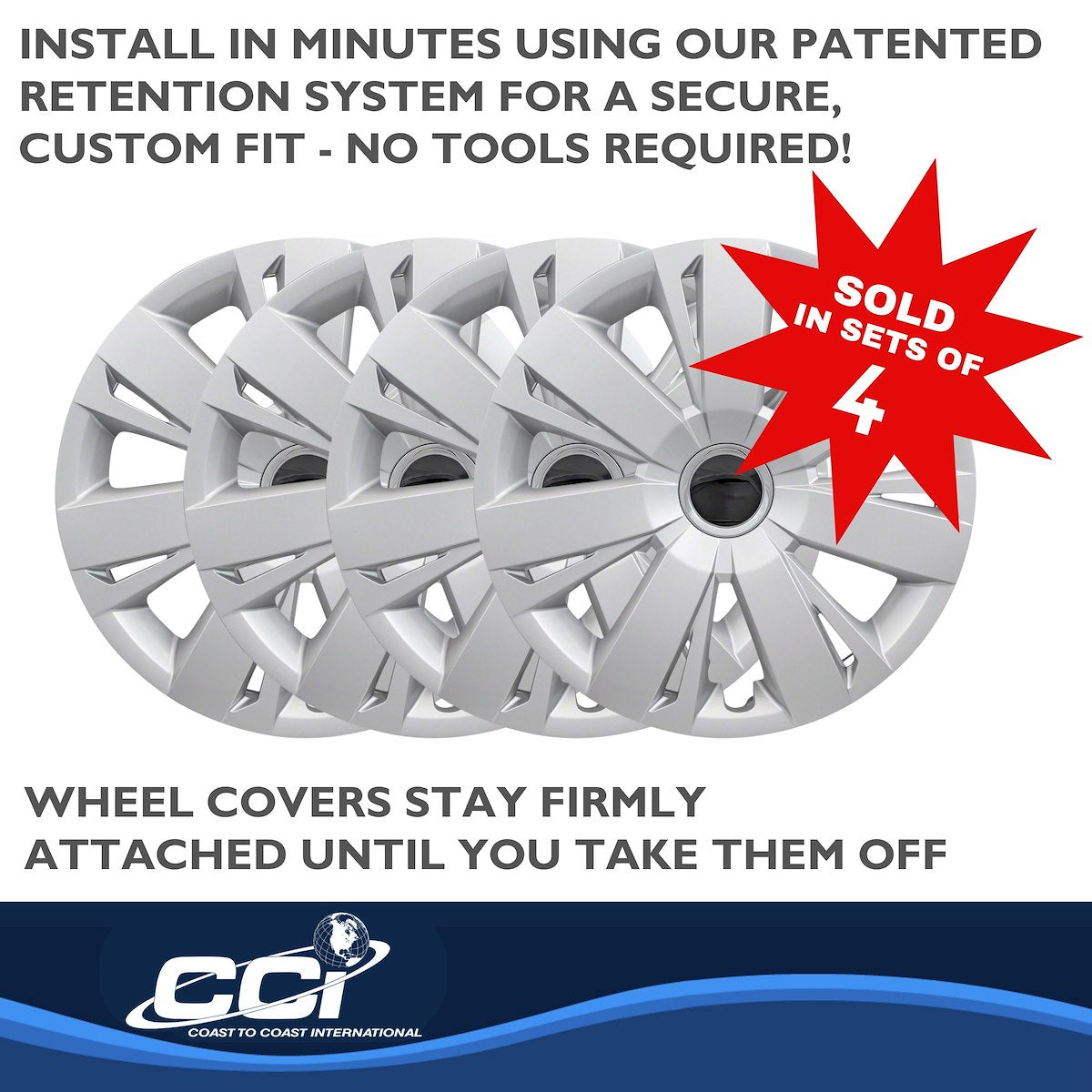 Coast2Coast Universal Wheel Covers IWC53716S product image 5