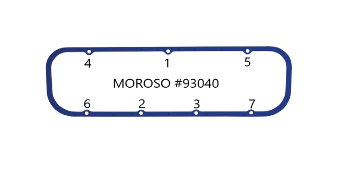 Moroso Valve Cover Gaskets 93040 product image 2