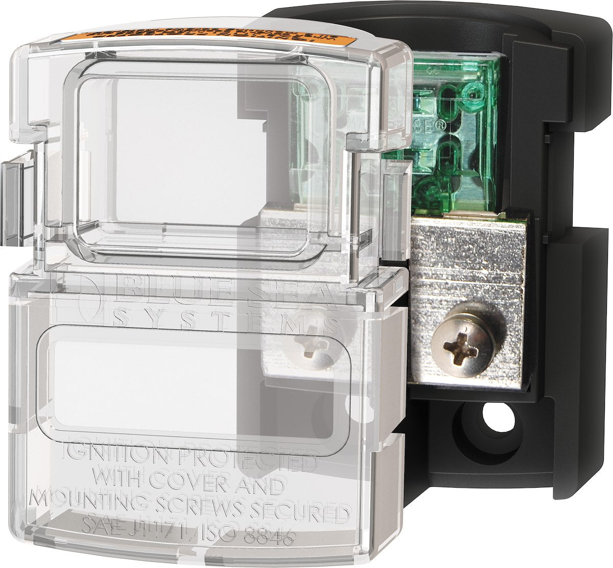 Blue Sea Fuse Block, 32 V DC, 80 amp - 5006100-BSS