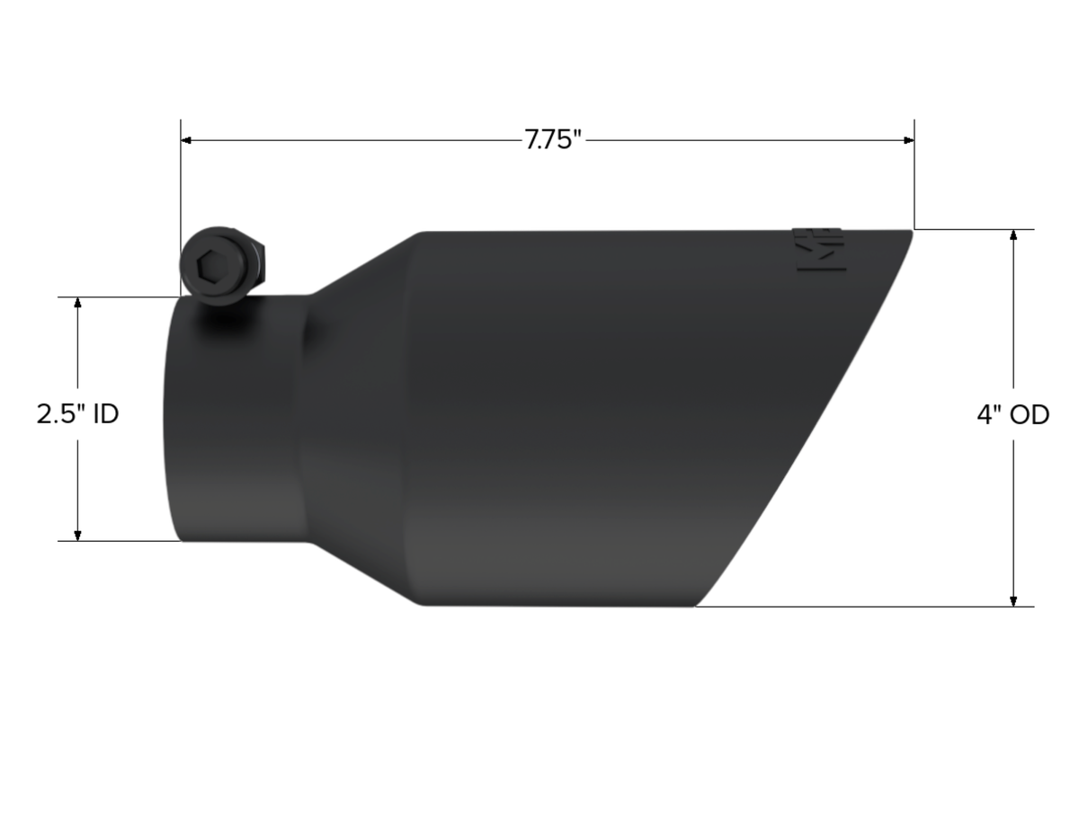 MBRP Exhaust Exhaust Tail Pipe Tip T5123BLK product image 2