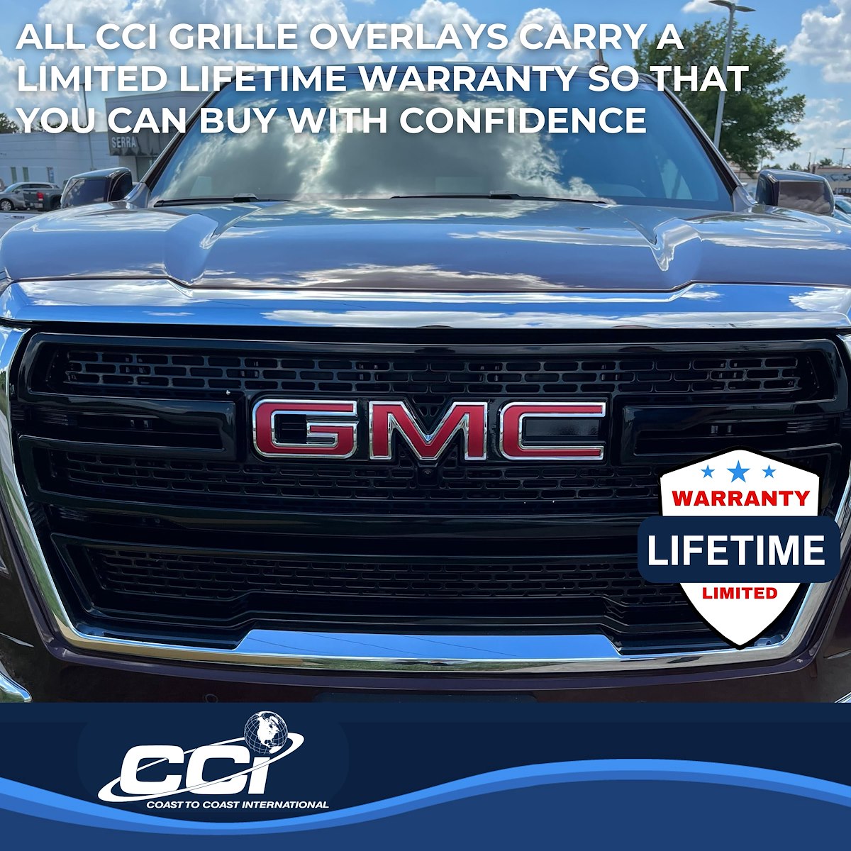 Coast2Coast Grille Overlays GI179BLK product image 4