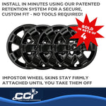 Coast2Coast Wheel Skins & Styled Wheel Covers IWCIMP444BLK product image 5