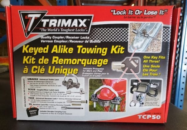 Trimax Locks Trailer Hitch Lock - TCP50