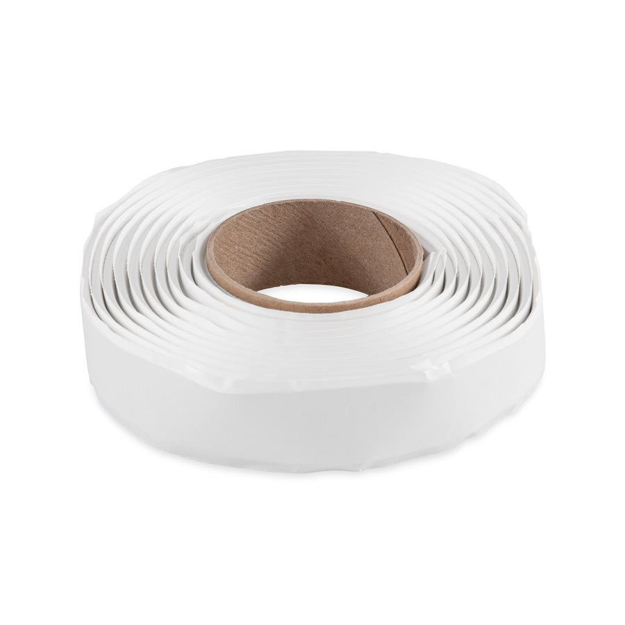 Camco Roof Vent Installation Kit, White Butyl Tape, 3/4 in Width x 8 ft Length - 25013
