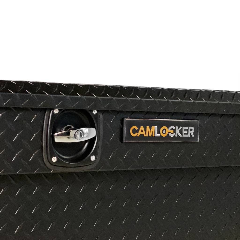 Camlocker Tool Box, Matte Black, Aluminum, 71 in Length x 20 in Width x 14 in Height - S71LP_MB