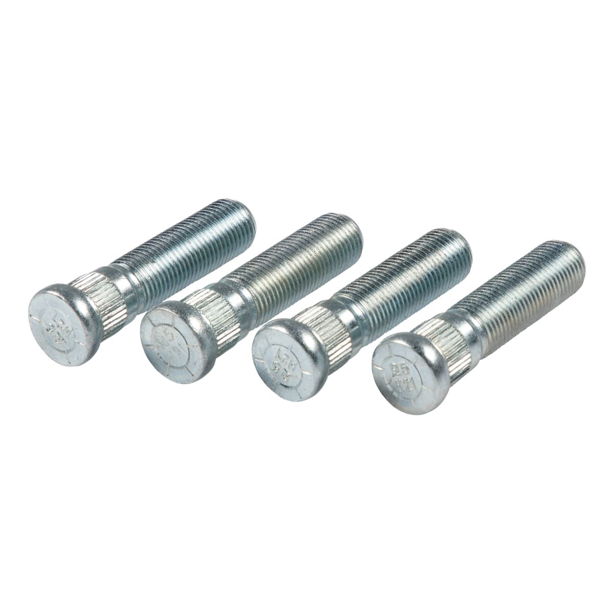 Lippert Wheel Stud, 9/16-18 UNF x 2.31 in, 0.617 in Spline Diameter, Pack Of 4 - 2023134014