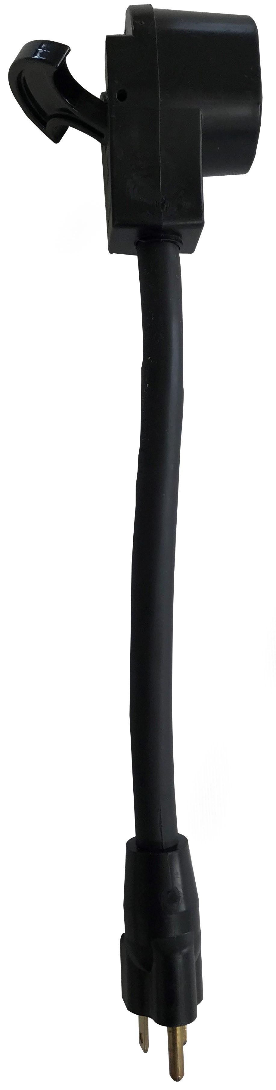 SouthWire Corp. Power Cord Adapter, 15 amp Male To 30 amp Female, 12 in Length - 15AM30AF12