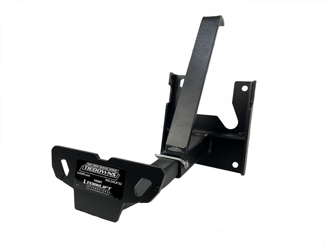 Torklift Camper Tie Down, No Drilling Required, Black, Forged Steel, Set Of 2 - D2124