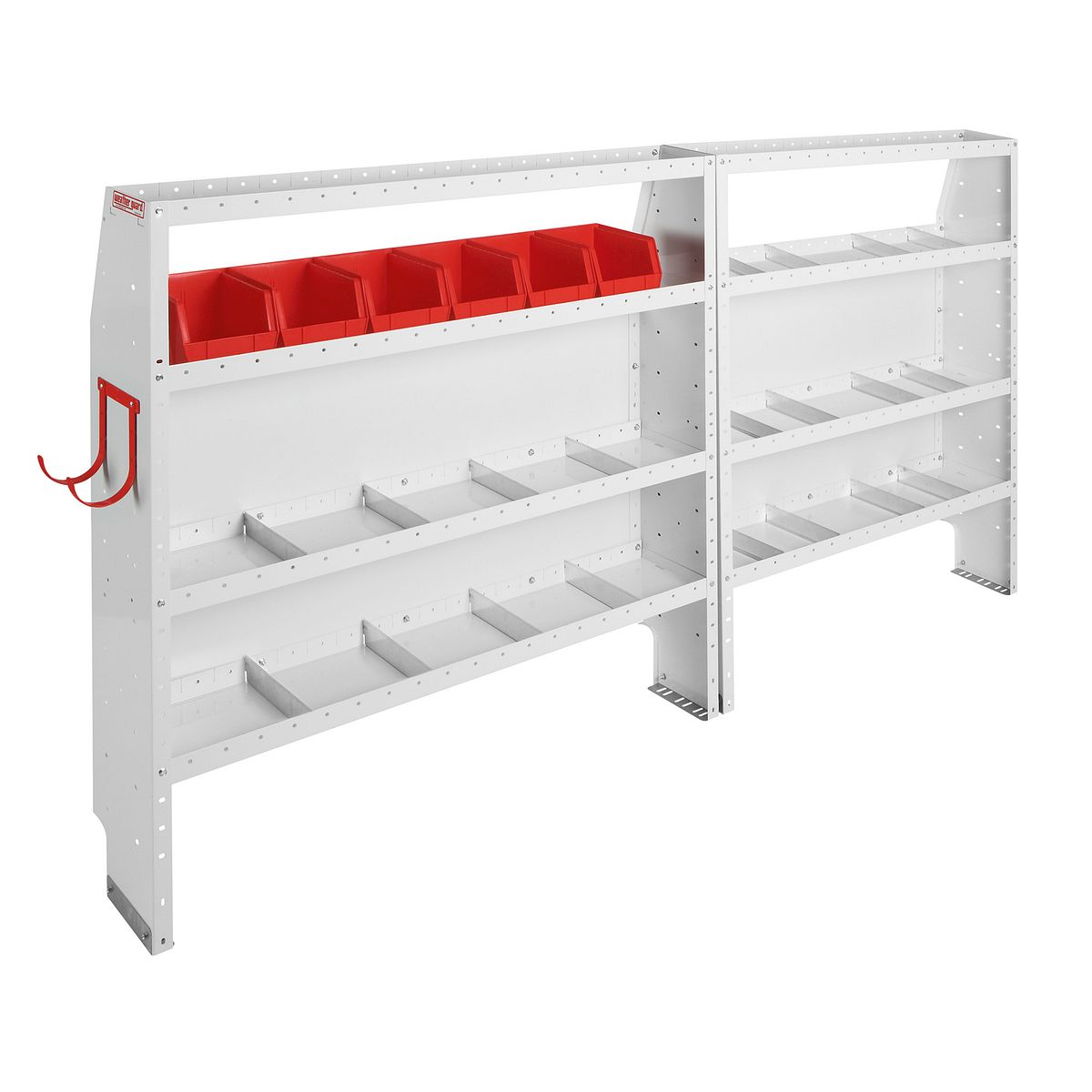 Weather Guard Van Storage System Kit - 600-8211L