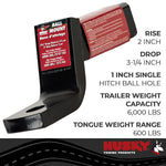 Husky Towing Ball Mounts, Hitch Balls & Shanks 31359 product image 3