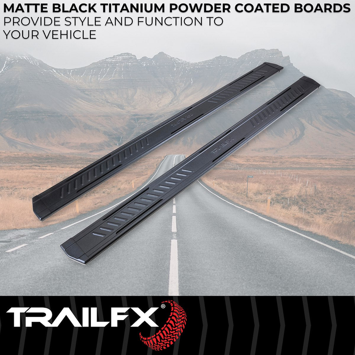 TrailFX Running Boards & Nerf Bars AL6011B product image 2